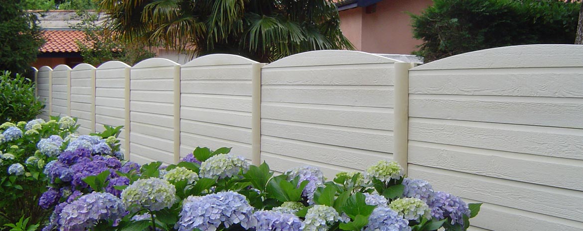 Clôture béton