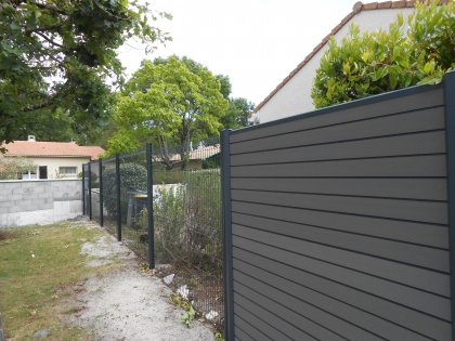 Fourniture & pose clôture en Bois Composite à LA TESTE DE BUCH (33)